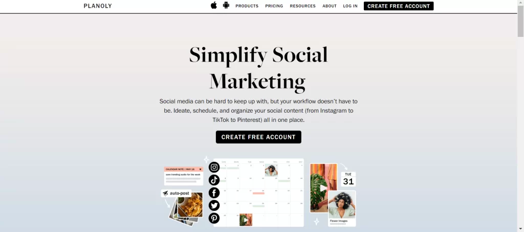 PLANOLY Homepage